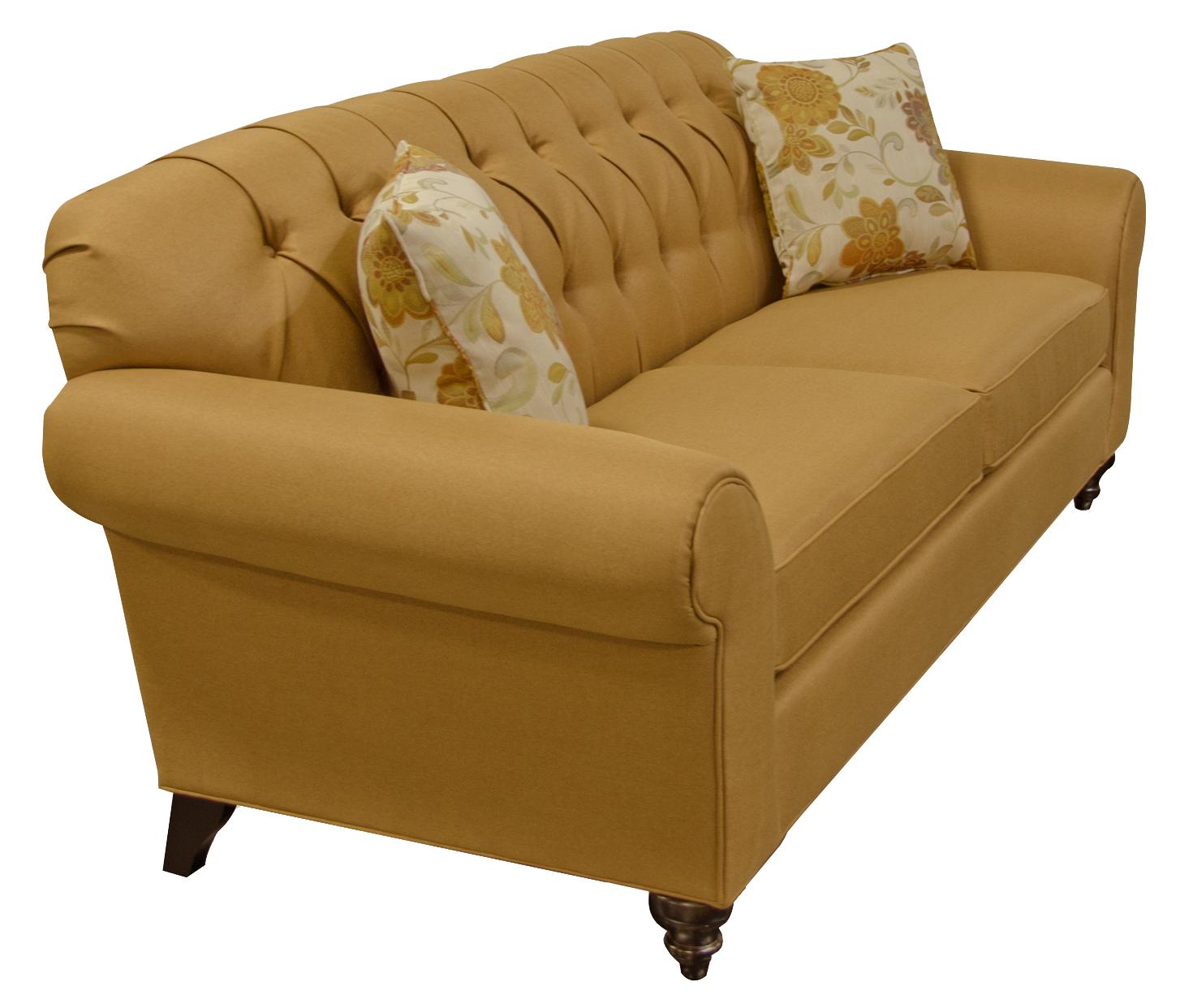England Stacy 5735 Sofa with Tufted Seat Back Furniture and